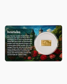Produktabbildung für Goldbarren Dornröschen 2025