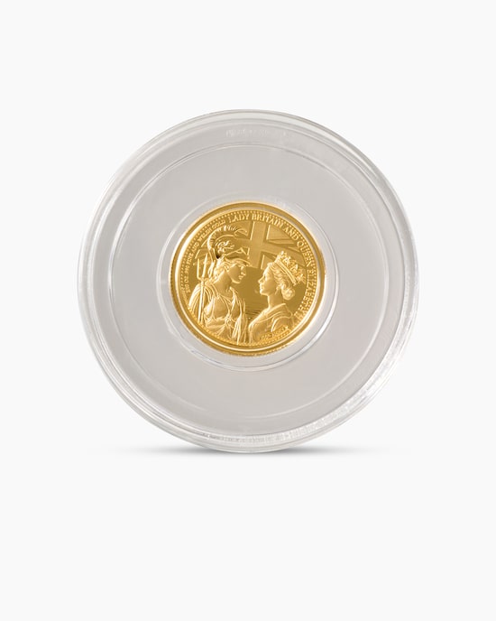 Produktabbildung für Goldmünze Queen Elizabeth II. & Britannia 2026