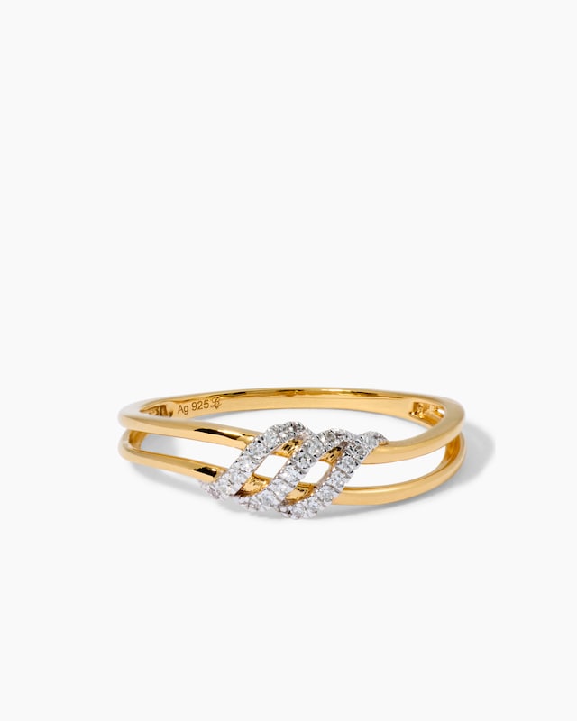 Diamantring 0,05 ct