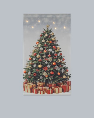 Produktabbildung 2 für LED-Vorhang mit Weihnachtsbaum-Motiv