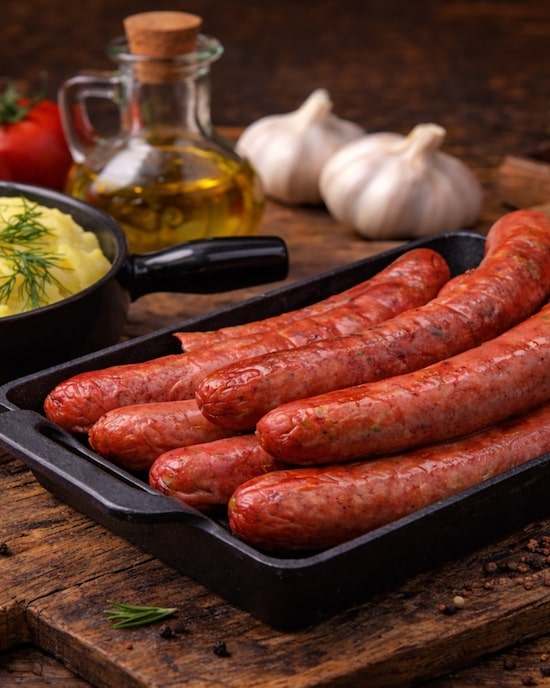 Produktabbildung für Südtiroler Spargelbratwurst, 6x 140 g