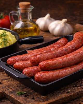 Produktabbildung 1 für Südtiroler Spargelbratwurst, 6x 140 g