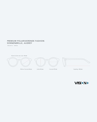 Produktabbildung 4 für Vision+ Sonnenbrille "Audrey"