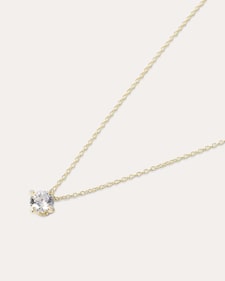 Produktabbildung für Kette + Anhänger mit Zirkonia