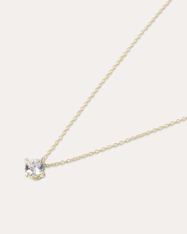 Produktabbildung für Kette + Anhänger mit Zirkonia