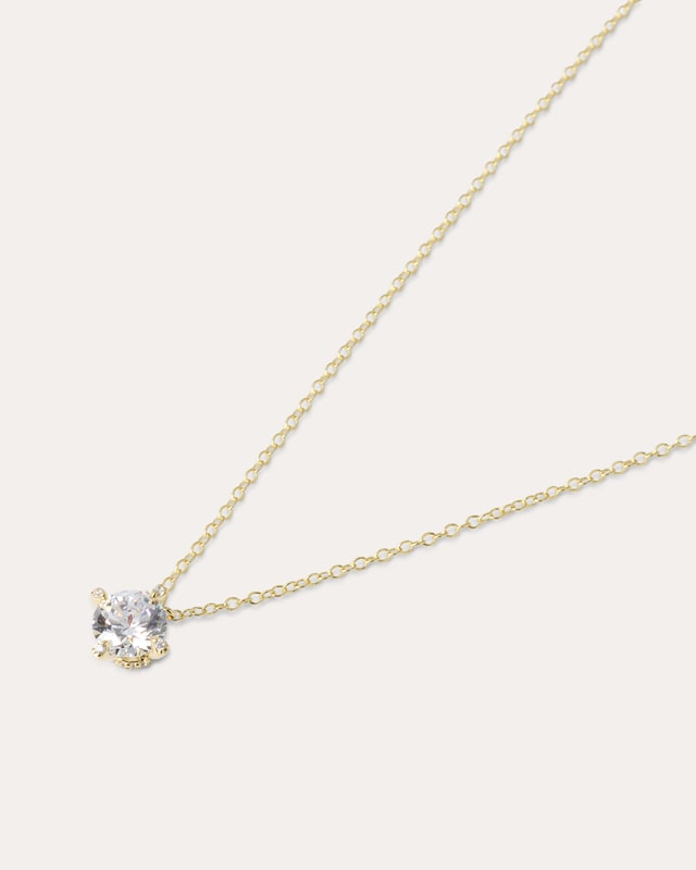 Kette + Anhänger mit Zirkonia