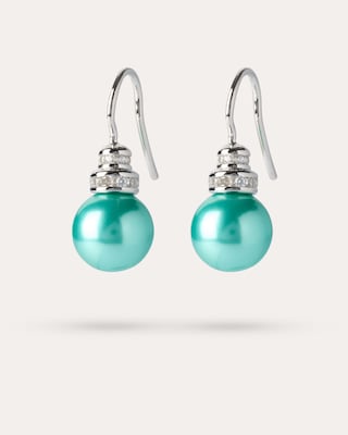 Produktabbildung 1 für Ohrhaken MK-Perlen 10 mm & Zirkonia