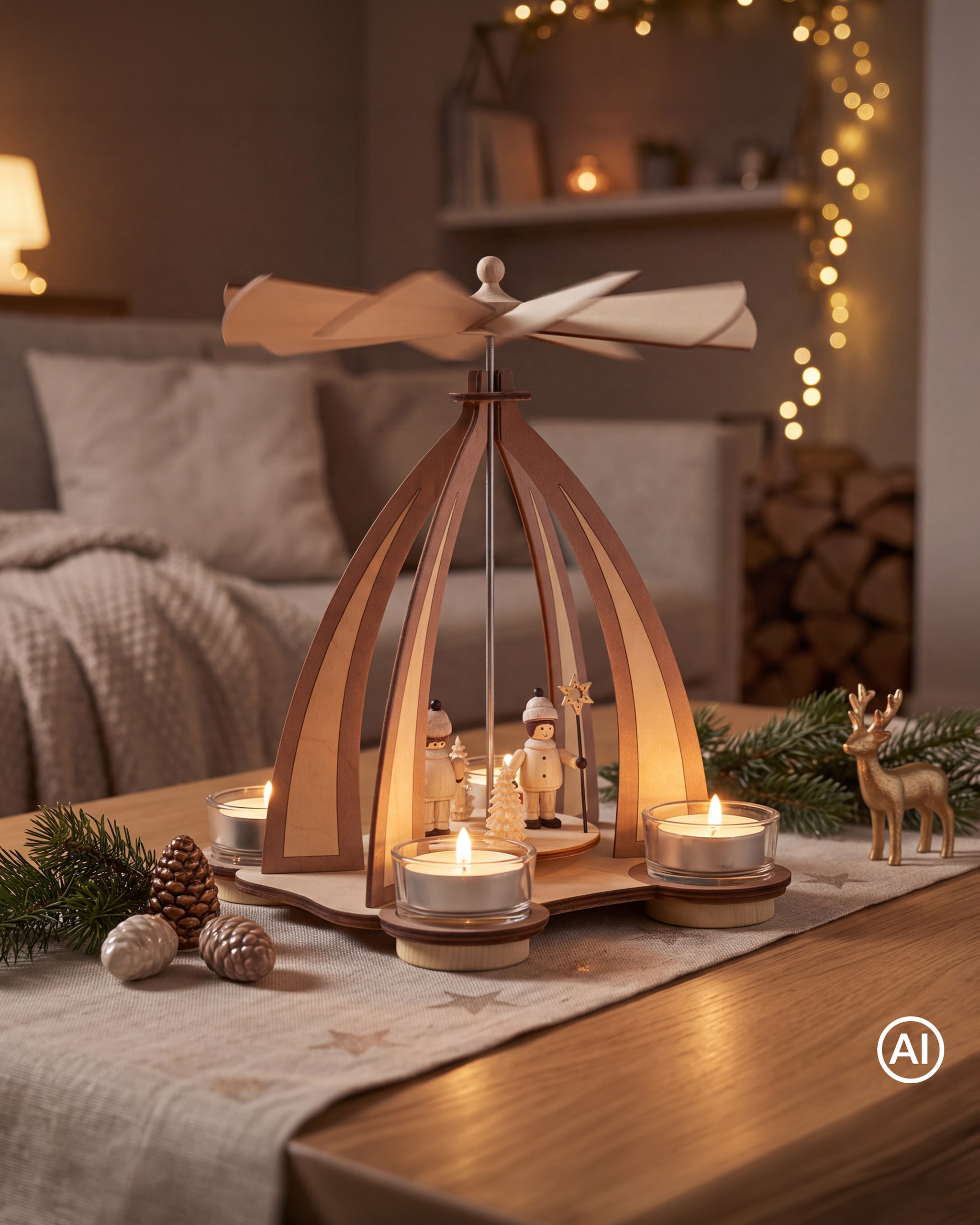 Produktabbildung für Pyramide "Winterkind"