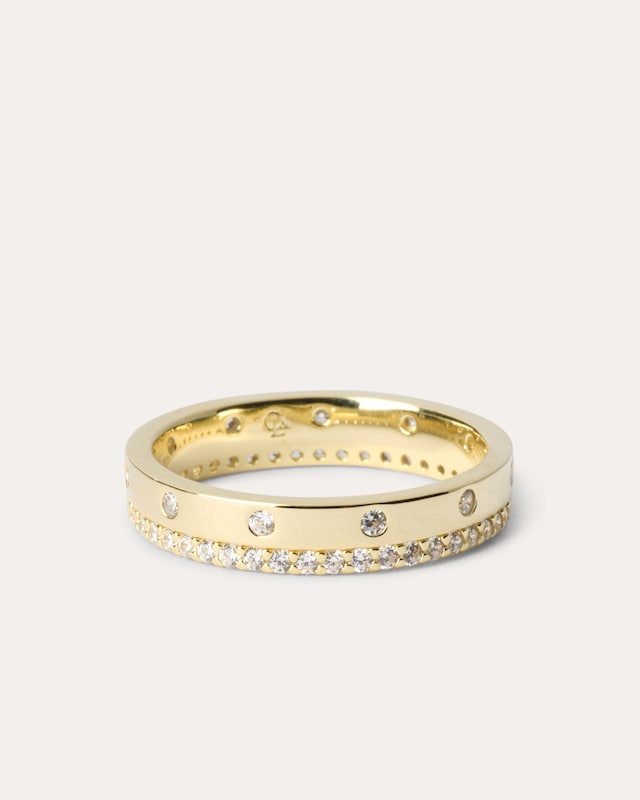 Ring mit Zirkonia