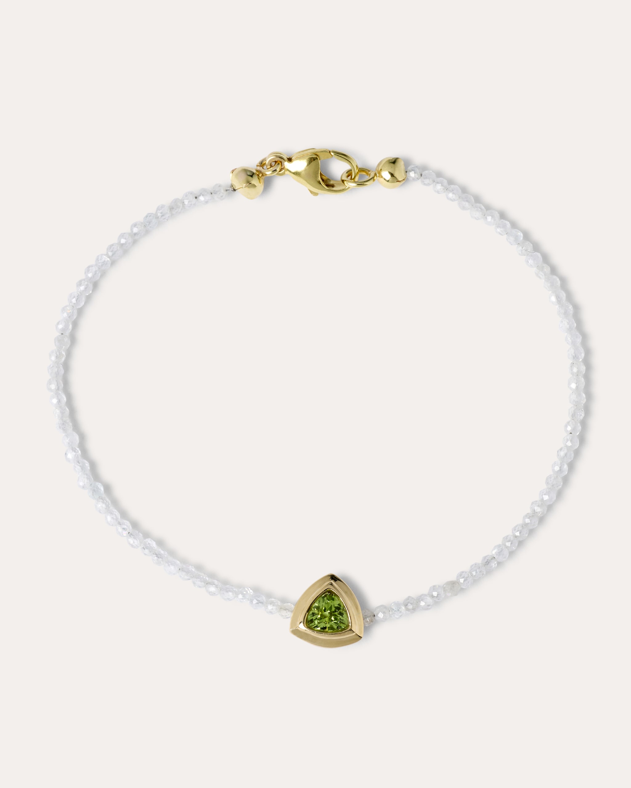 Produktabbildung für Armband mit Peridot & Zirkon