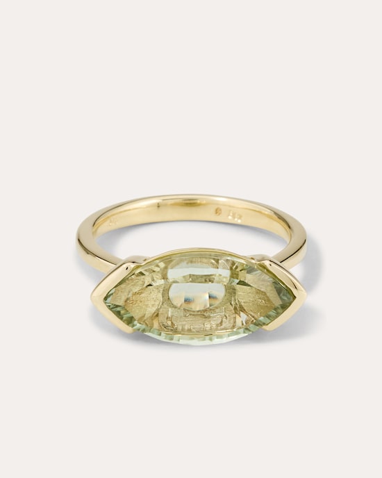 Produktabbildung für Ring mit Prasiolith