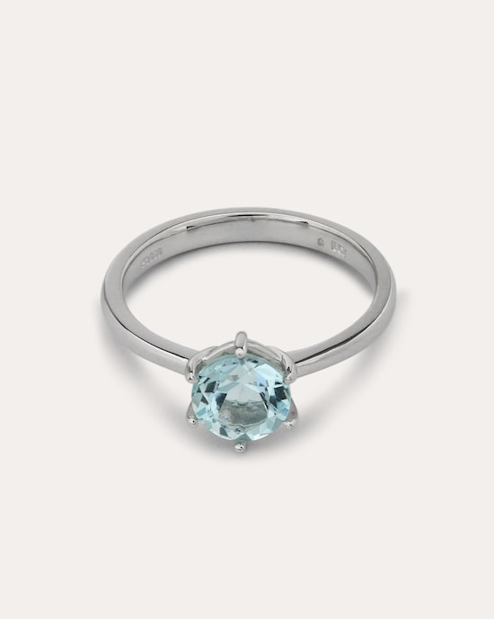 Produktabbildung für Ring mit Santa Maria Aquamarin