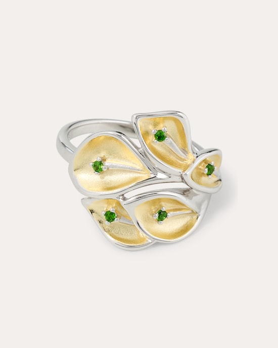 Produktabbildung für Ring mit Chromdiopsid
