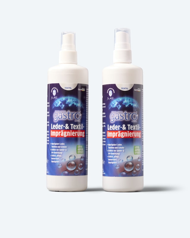 Gastro Leder-Textilimprägnierung, 2x 200 ml