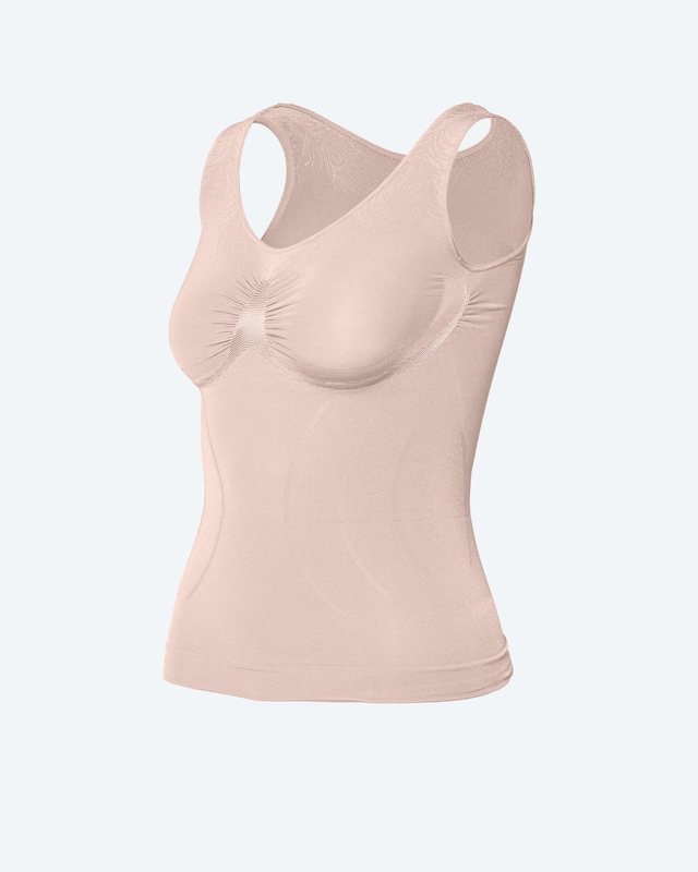 Top mit Zaubertaille und Pfauenfederdesign