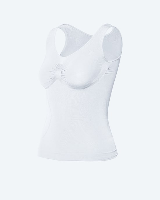 Produktabbildung für Top mit Zaubertaille und Pfauenfederdesign