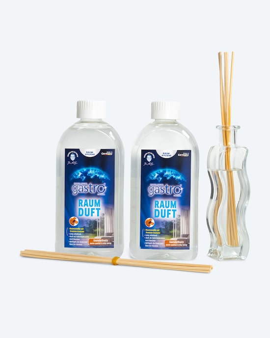 Produktabbildung für Raumduft mit Glasflacon, 2x 500 ml