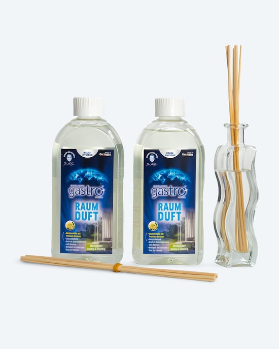 Produktabbildung für Raumduft mit Glasflacon, 2x 500 ml