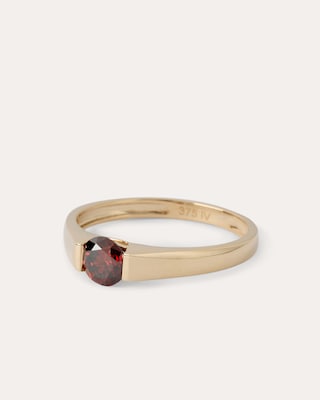Produktabbildung 3 für Ring mit rotem Diamant 0,50 ct