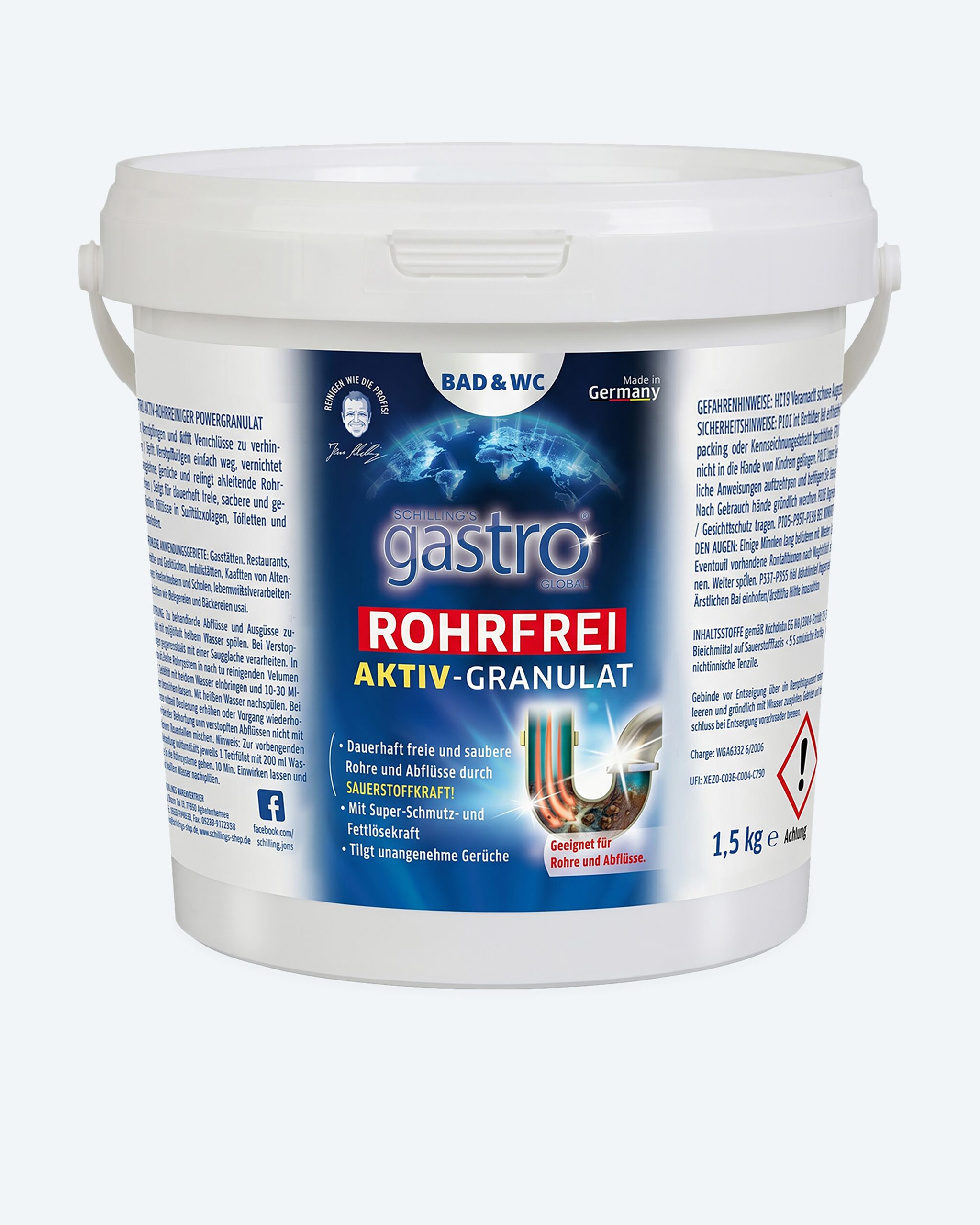 Produktabbildung für RohrFrei Aktiv Granulat, 1,5 kg