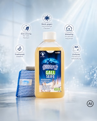 Produktabbildung 3 für Gastro Gallseife 500 ml + 1x Schwamm