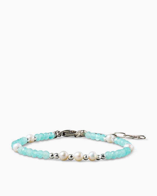 Produktabbildung für Armband mit Edelsteinen & SWZ-Perlen