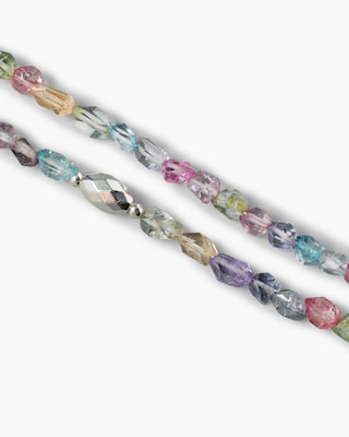 Produktabbildung 2 für Collier mit Herkimer Quarz & Hämatit