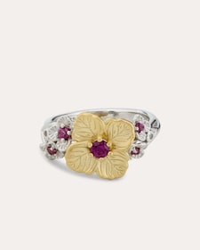 Produktabbildung für Ring mit Rhodolith