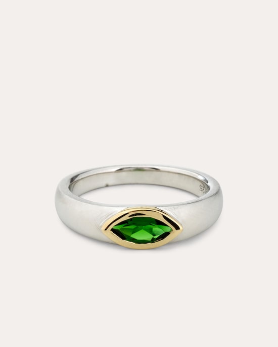 Produktabbildung für Ring mit Chromdiopsid