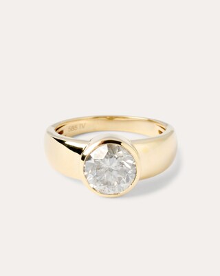 Produktabbildung 2 für Ring mit Champagner-Diamant ca. 2,00 ct
