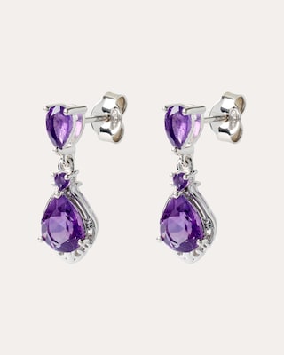 Produktabbildung 2 für Ohrhänger mit Amethyst
