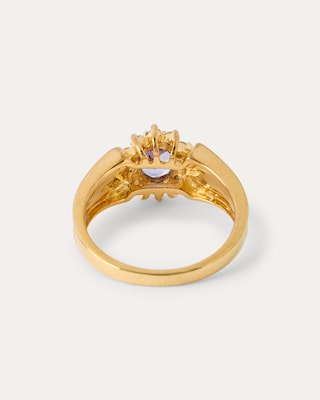 Produktabbildung 4 für Ring mit Tansanit AA+ und Zirkon