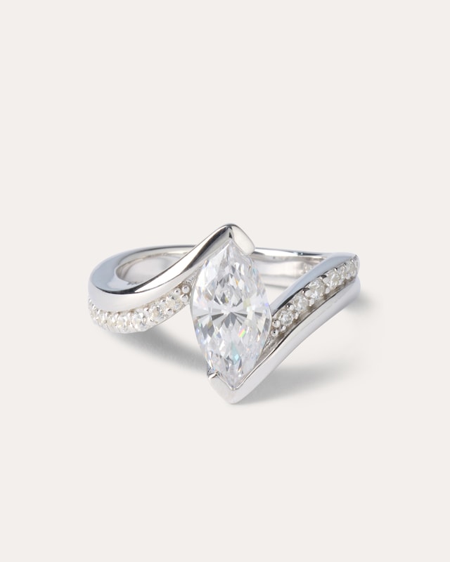 Ring mit Zirkonia