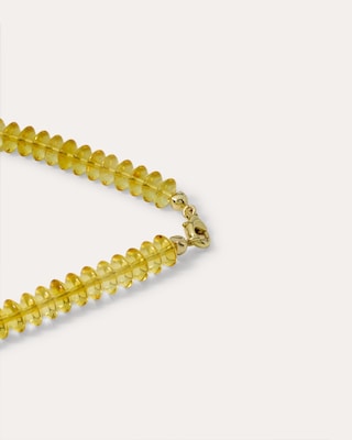 Produktabbildung 4 für Collier mit Bernstein & Hämatit