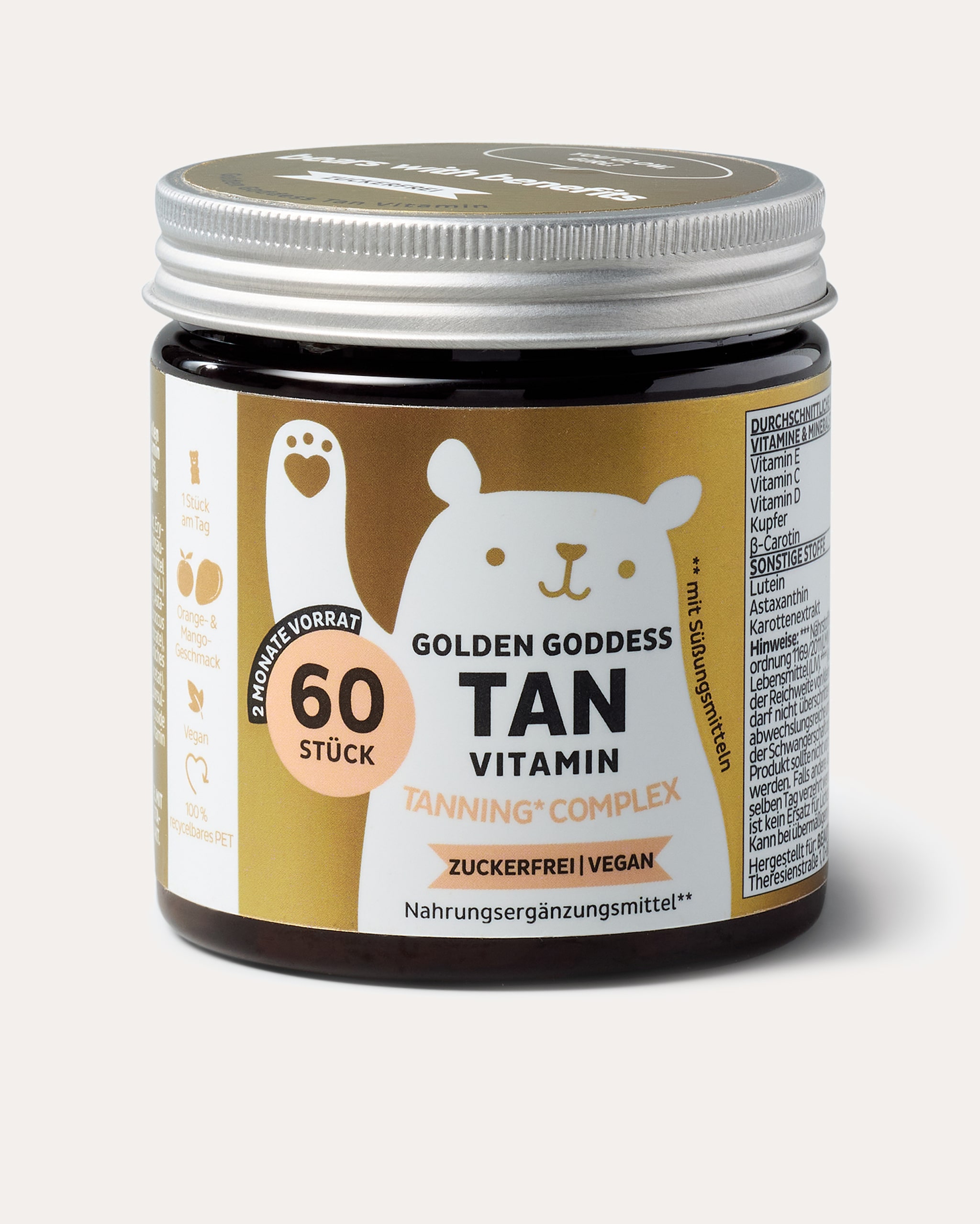 Produktabbildung für Golden Goddess Tan Vitamin