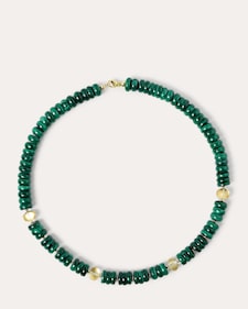 Produktabbildung für Collier mit Malachit