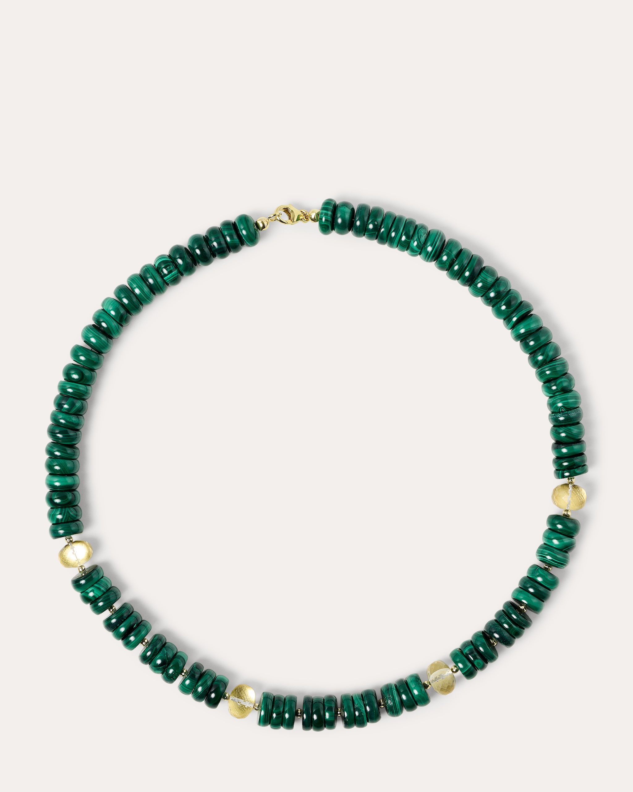 Produktabbildung für Collier mit Malachit