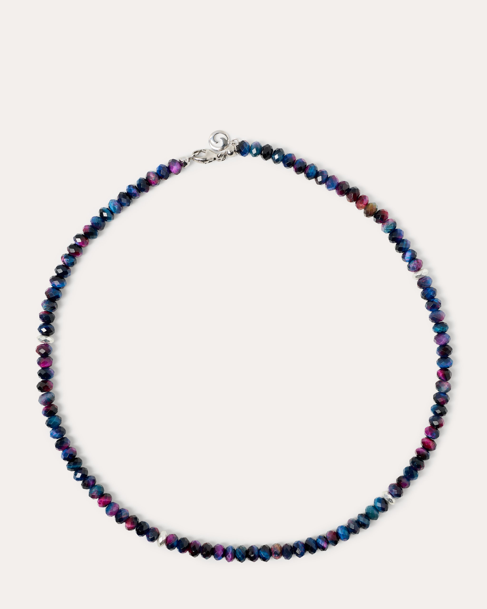Produktabbildung für Collier mit Tigerauge & Hämatit