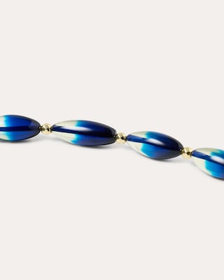 Produktabbildung 3 für Collier mit Bernstein & Hämatit