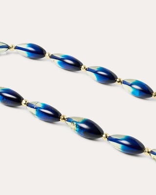 Produktabbildung 2 für Collier mit Bernstein & Hämatit