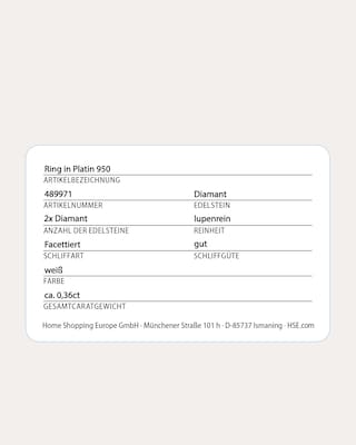Produktabbildung 2 für Diamantring 0,36 ct