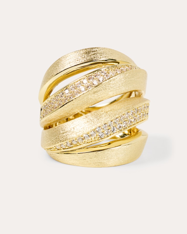 Ring mit Zirkonia