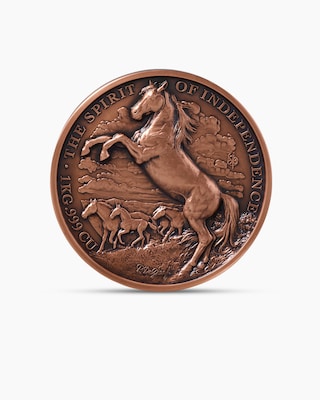 Produktabbildung 1 für Kupfermünze Mustangs 2026