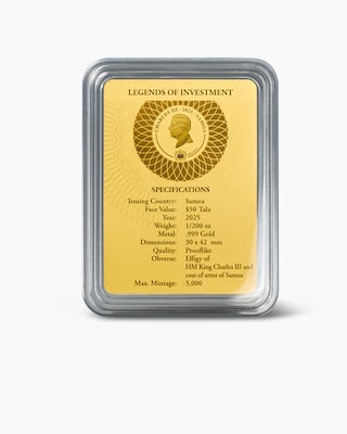 Produktabbildung 2 für Goldmünzbarren Bounty 2025