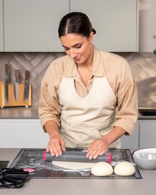 Produktabbildung für Ausrollstab & Backmatte, 2tlg.