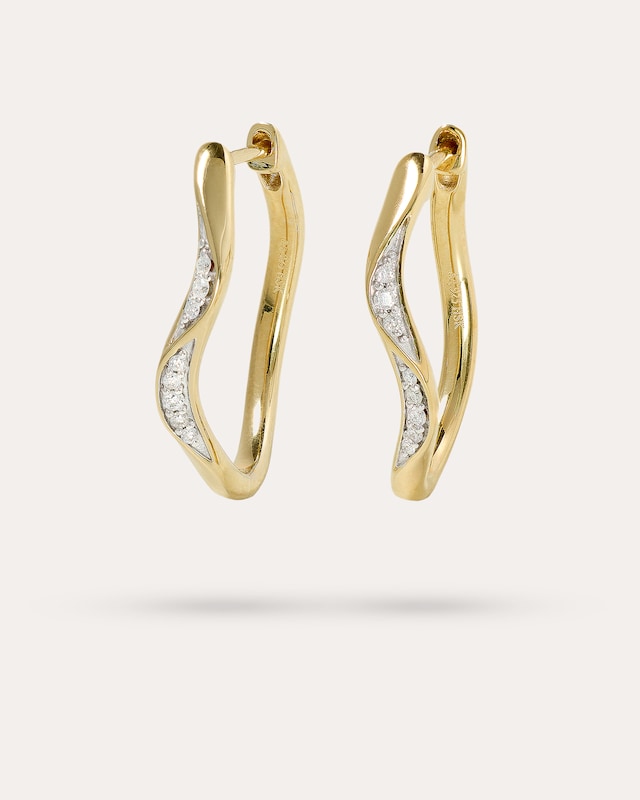 Brillant-Creolen 0,10 ct