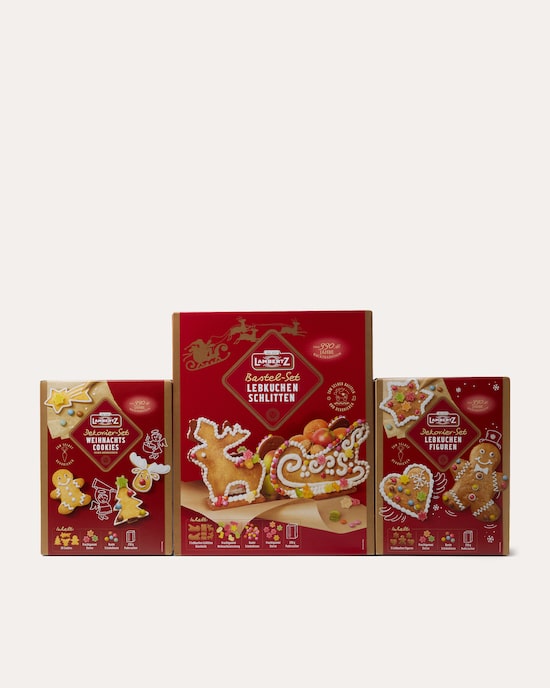 Produktabbildung für Lebkuchenfiguren, 3er-Set