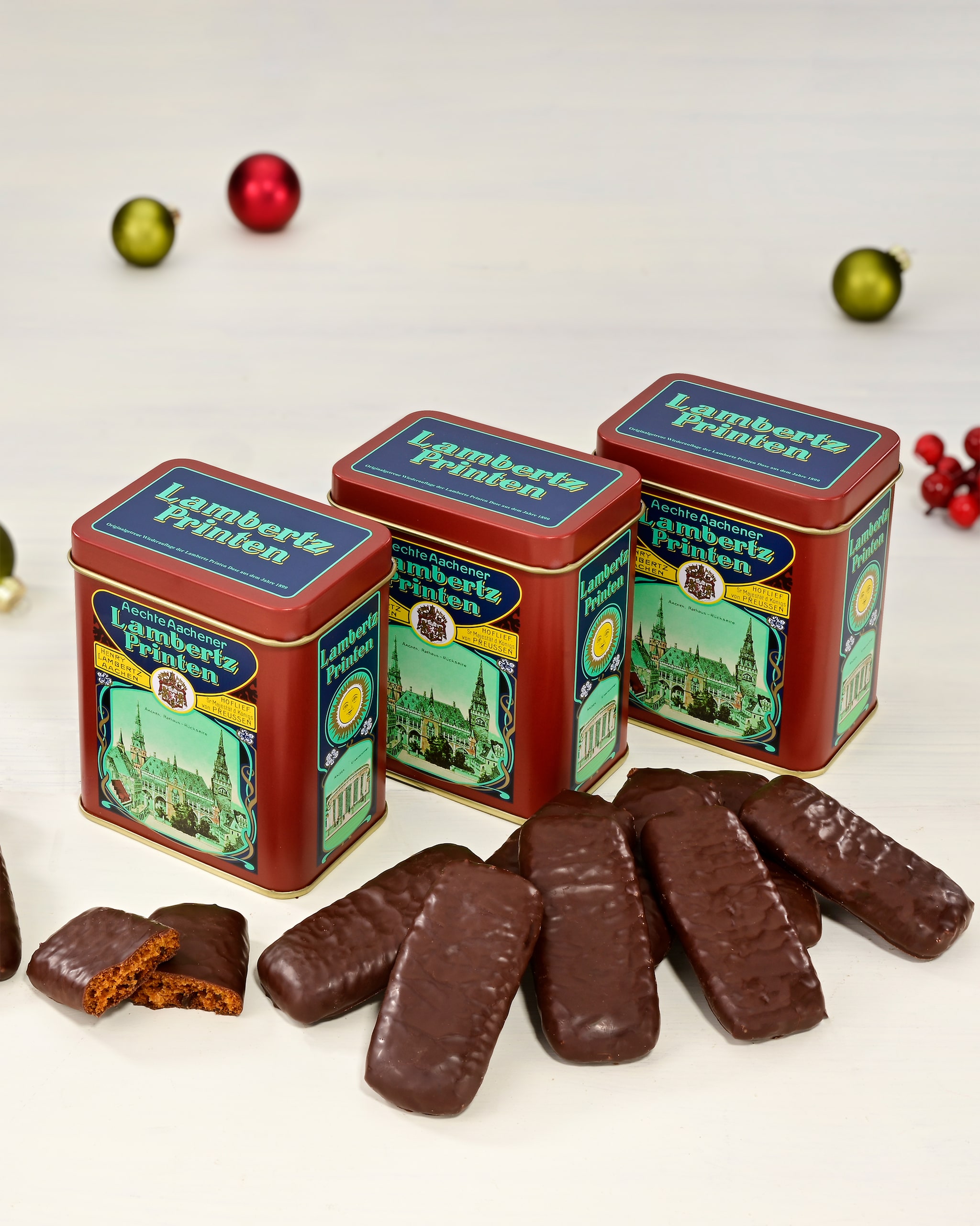 Produktabbildung für Hoflieferant Lebkuchen-Dose, 3x 90 g