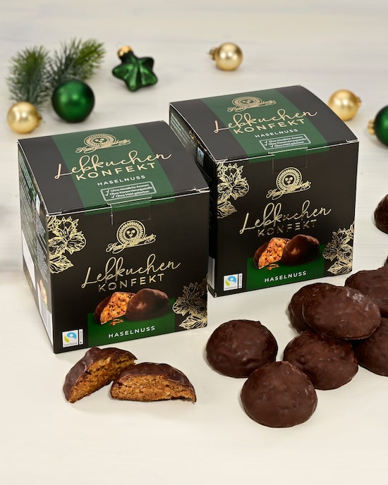 Produktabbildung für Lebkuchen-Konfekt, 2x 175 g