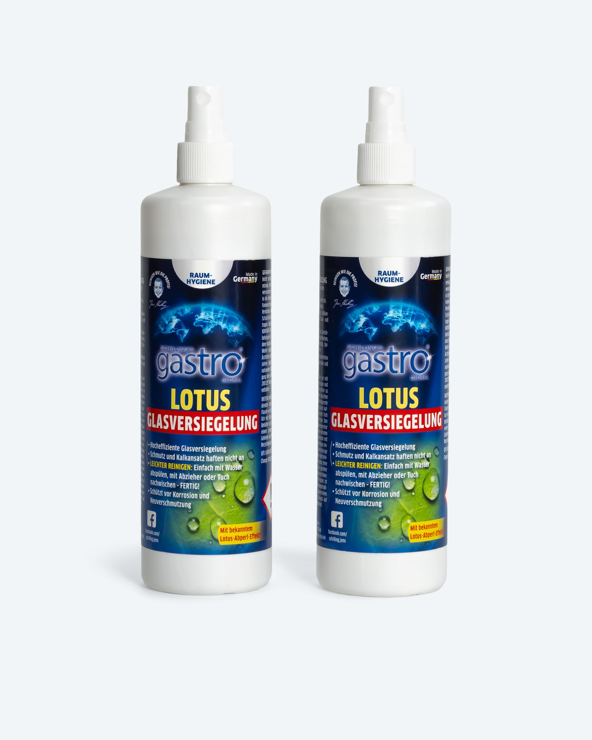Produktabbildung für Lotus Glasversiegelung, 2x 250 ml